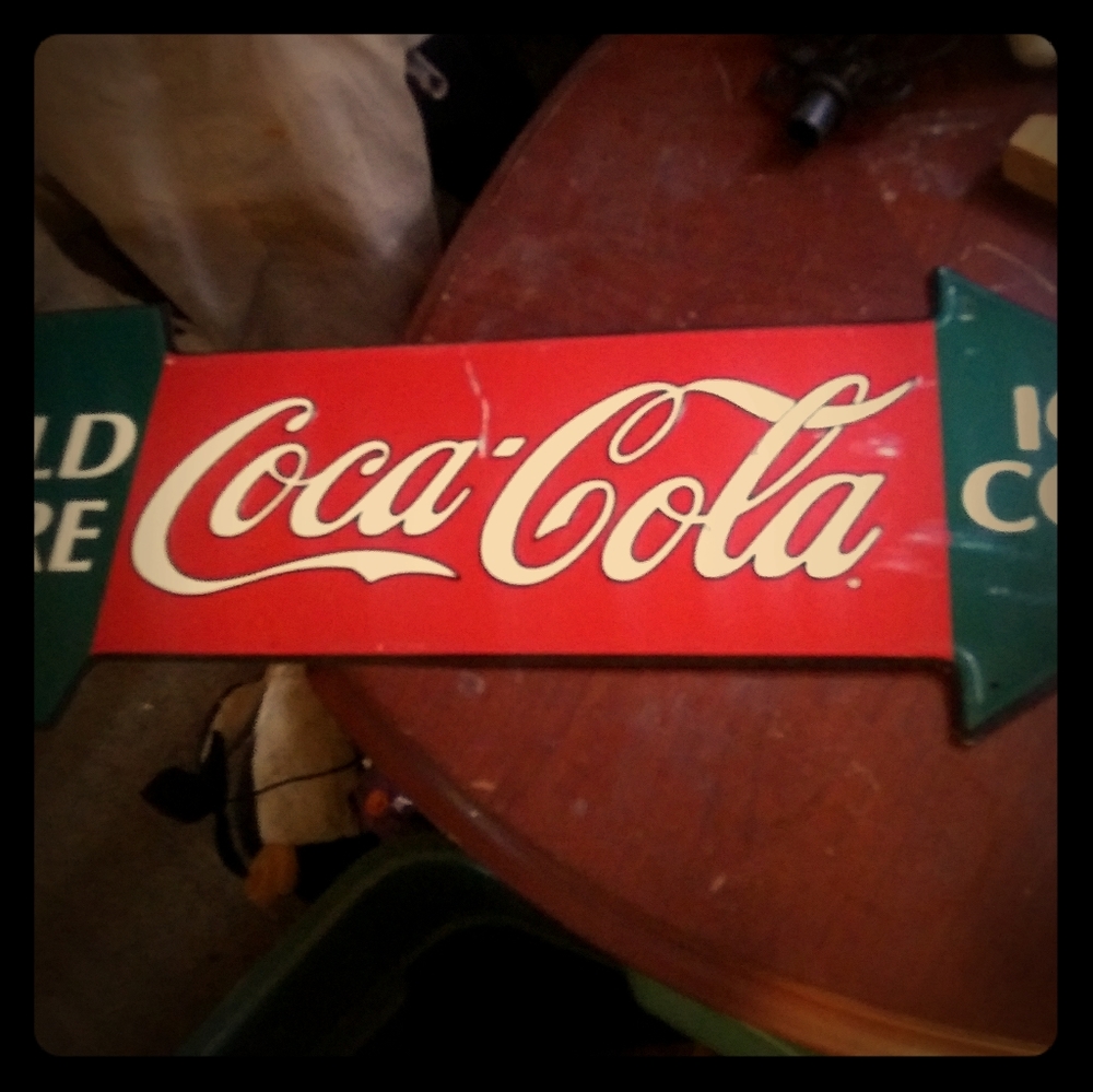 coca cola sign